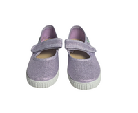 Natural World Ballerinas Mercedes Lila Glitter - Schritt für Schritt