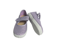 Natural World Ballerinas Mercedes Lila Glitter - Schritt für Schritt