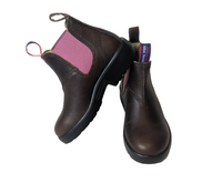 blue heeler Chelsea Boots dusty pink - Schritt für Schritt