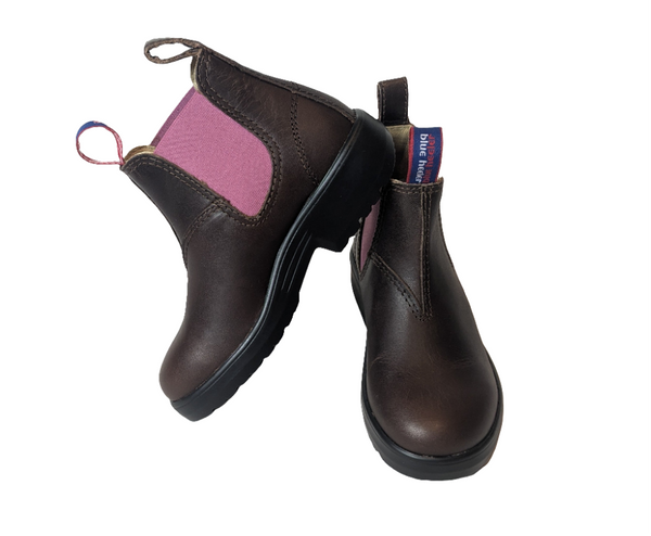 blue heeler Chelsea Boots dusty pink - Schritt für Schritt