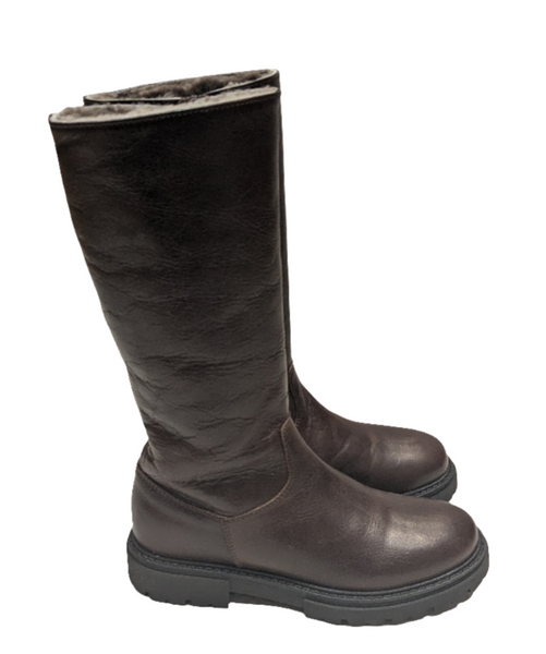 Dianetti Winter Lang Stiefel - Schritt für Schritt
