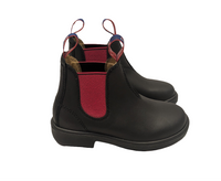 blue heeler Chelsea Boots black/berry - Schritt für Schritt