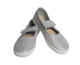 Natural World Ballerinas Mercedes Plata Glitter - Schritt für Schritt