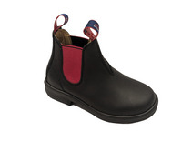 blue heeler Chelsea Boots black/berry - Schritt für Schritt