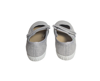 Natural World Ballerinas Mercedes Plata Glitter - Schritt für Schritt