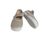 Natural World Ballerinas Mercedes 56083 Gold - Schritt für Schritt