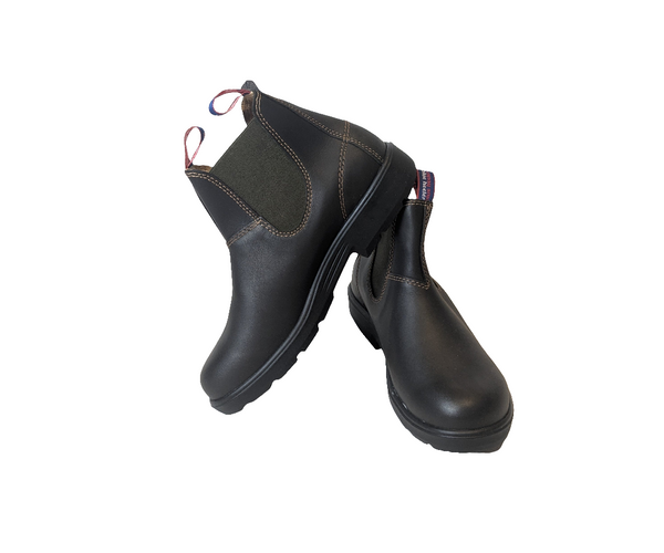 blue heeler Chelsea Boots khaki - Schritt für Schritt