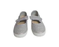 Natural World Ballerinas Mercedes Plata Glitter - Schritt für Schritt