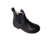 blue heeler  Chelsea Boots Braun/Navy - Schritt für Schritt
