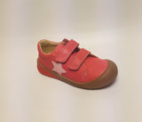 Naturino Sneaker Rose Red-Pink - Schritt für Schritt